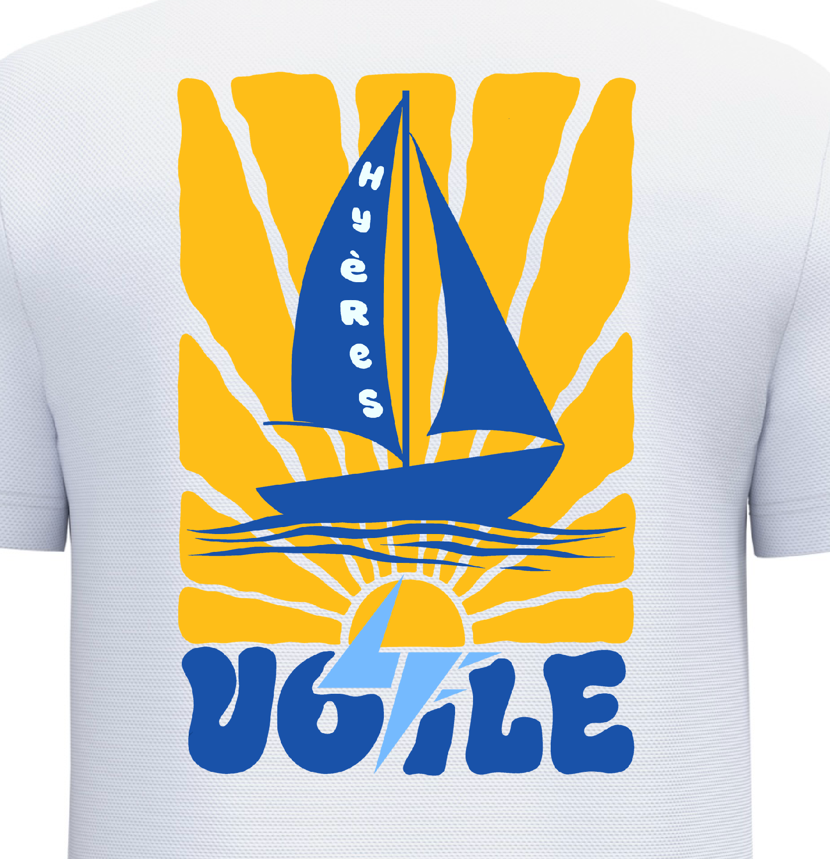 T-shirt de sport Voile