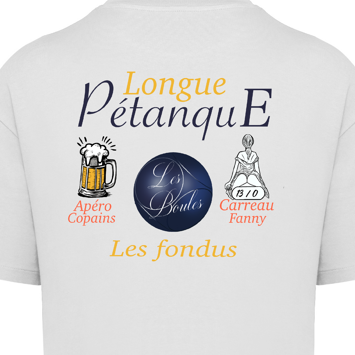 T-shirt Oversize Pétanque